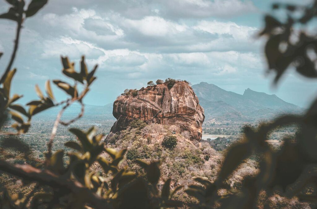 Sigiriya Lion Rock ceylon hush